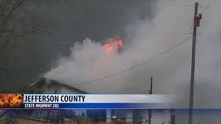 Jefferson County family loses home in a fire