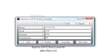 Aquarius Soft PC Binary Converter [Windows] Download Link [FREE] screenshot 2