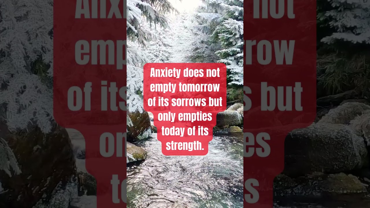 Wisdom for Worry: Daily Anxiety Quotes #1