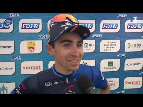 Tour du Doubs 2024 - Lenny Martinez : "Trois sur trois... on peut être fiers de ce qu'on a fait"