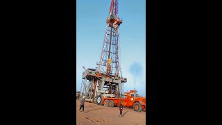 Rig Moving Next Location#Rig #Ad #Drilling #Oil #Tripping