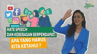 Talking Head - Hate Speech dan Kebebasan Berpendapat : Apa yang harus kita ketahui? | Intan Aletrino