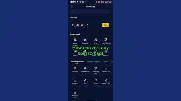 HOW TO CONVERT ANY TOKEN COINS TO USDT #crypto #cryptocurrency