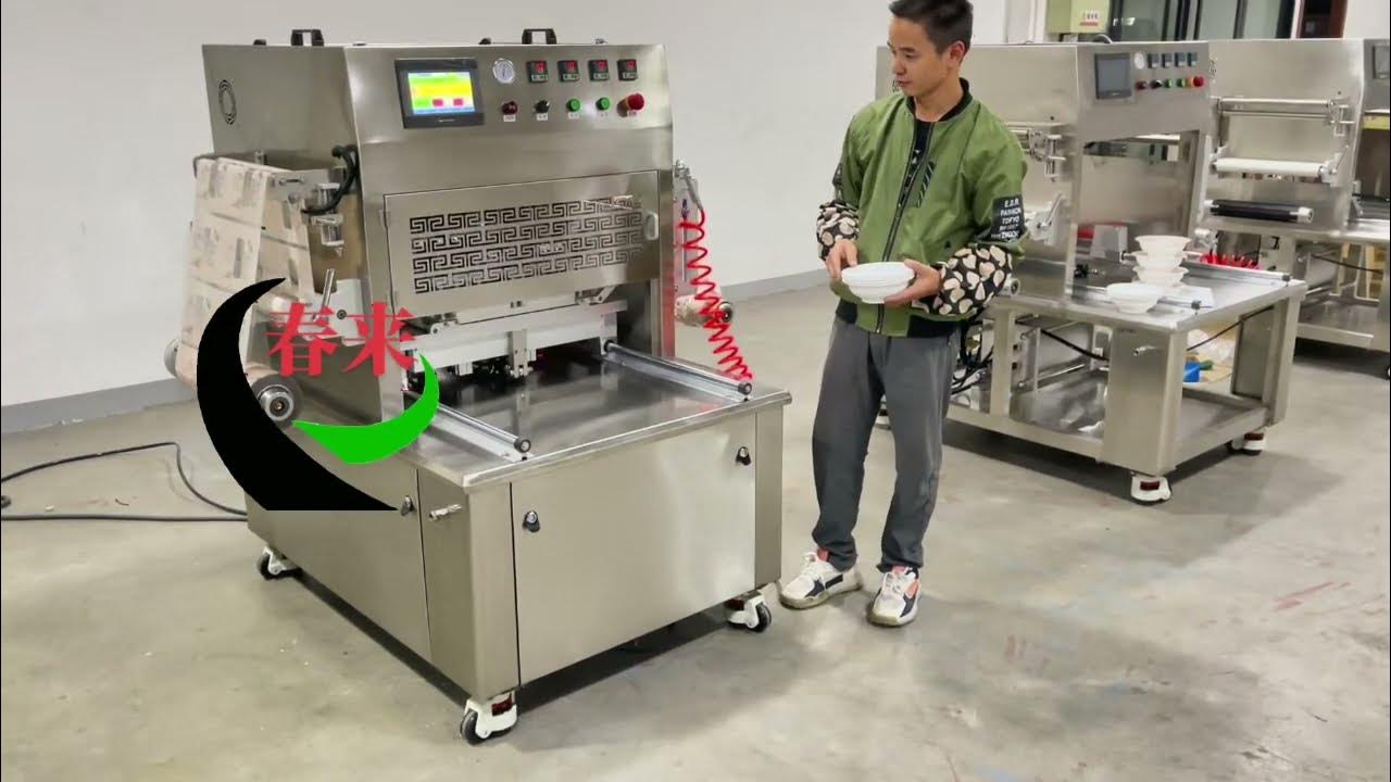 Ready meals packing machine YouTube