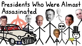 Presidents Who Were Almost Assassinated