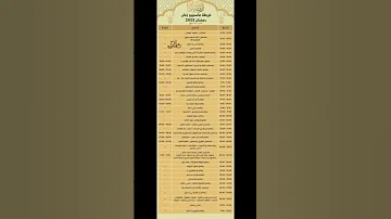 قناة ماسبيرو زمان رمضان 2025 