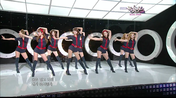 【HD Live】少女时代SNSD - 훗 (Hoot) (101029) - 天天要闻