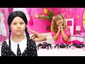 Diana Tackles the Unbelievable Pink and Black Challenge with Wednesday