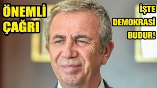Mansur Yavaştan Akademisyenlere Önemli Çağrı - Ankara Çağ Atlayacak