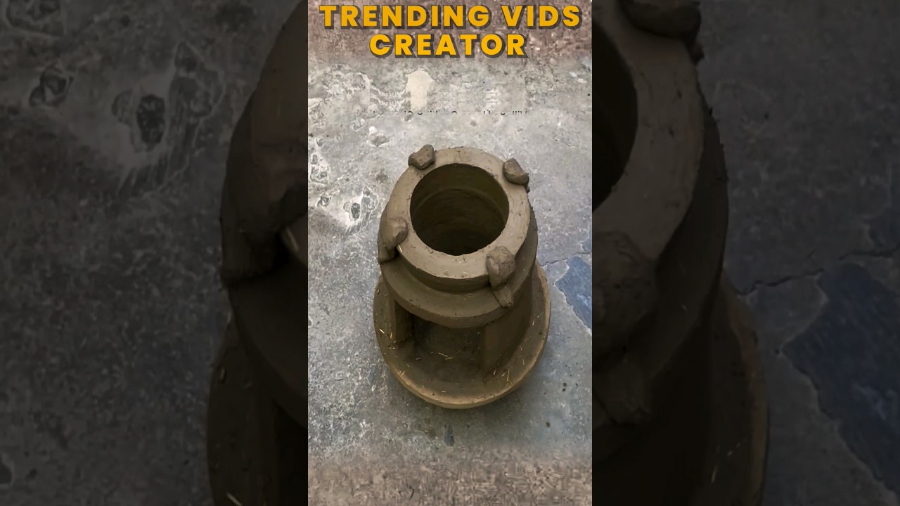 Build a Primitive Mud Stove for FREE! (DIY - Camping, Backpacking, Survival)