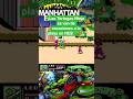 🐢¡Las Tortugas Ninja se van ala playa!🍕/TMNT 3 Manhattan Project #shorts #juegosretro