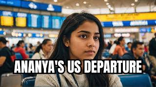 Tears in Business Class: Ananya Joshi&#39;s Emotional US Exit After Layoff Goes Viral