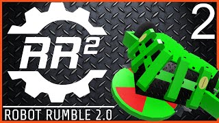 POWERFUL Horizontal Spinner | E2 | Robot Rumble 2