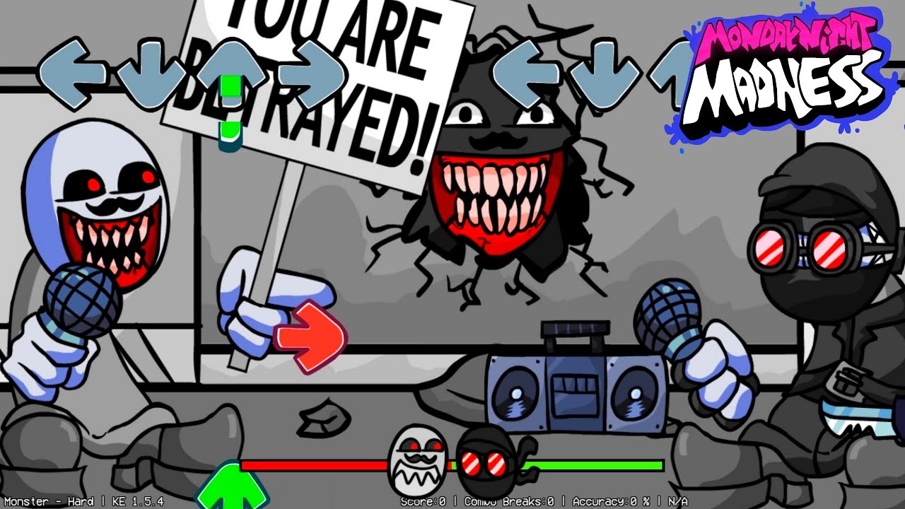 Monday Night Madness Week 1&2 - Friday Night Funkin Mod