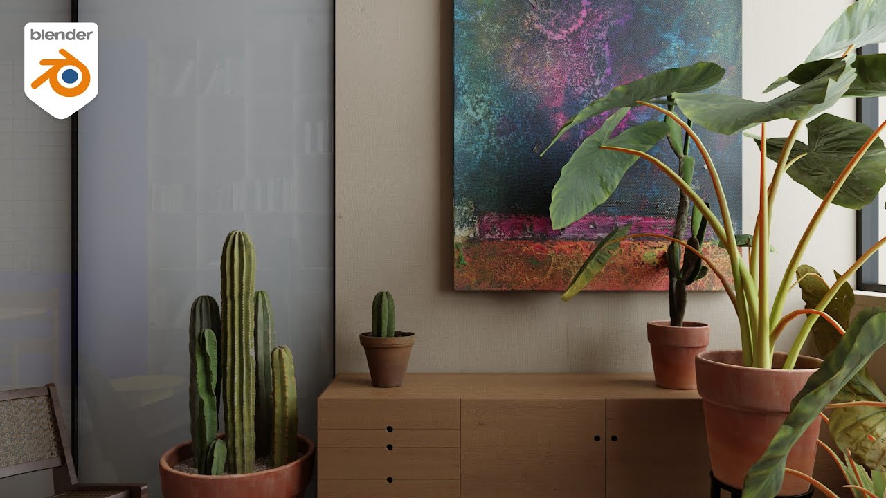 Part 15 interior architecture visualization tutorial series in blender