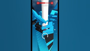 STACK BALL 3D GAMEPLAY| SPEED COLOUR GAME 🎮 LEVEL 319🫡🫢🤗💪🤫😄😀#shorts #shortsfeed