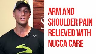 ARM AND SHOULDER PAIN RELIEVED WITH NUCCA CARE IN DELRAY BEACH FLORIDA