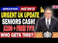 🚨 URGENT UK UPDATE! Seniors 60+ £180 Extra + Free TV Licence 💥 Who Qualifies?