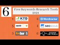 6 Best Free Keywords Research Tools For 2021 - Paid Tools Alternative