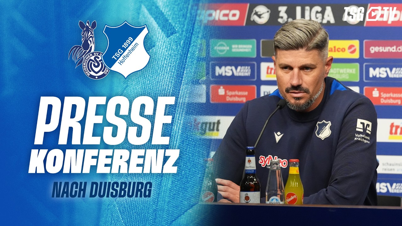 "Trotz Niederlage extrem stolz auf die Leistung" | PK nach #MSVTSG
