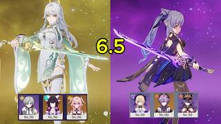 Keqing C6 Overload , Zibai C0 | Abismo espiral 12 | Genshin Impact 6.5