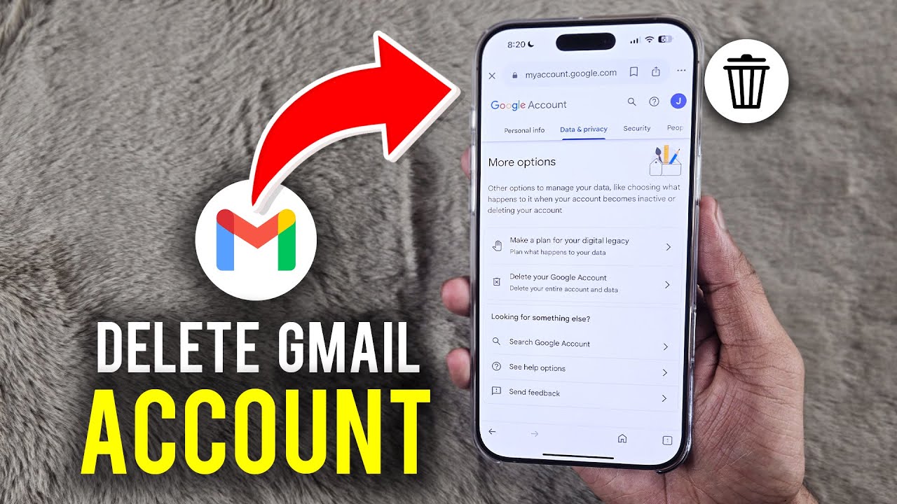 How to Delete Gmail Account Permanently - Full Guide - YouTube