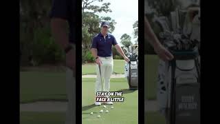 Rory Mcilroy How to Hit a Stop  Chip. #TaylorMade #capcut #capcutcaptions #fyp #foryou