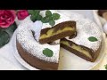 TORTA VERSATA al CACAO con CREMA PASTICCERA  🍰 facile e veloce