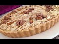 tarte amandine تارت بكريمة اللوز almond tart عجين tart ناجح 100% و كريمة اللوز كتجي معلكة و لذيذة