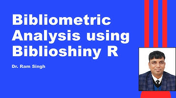 Conducting Bibliometric Analysis using R