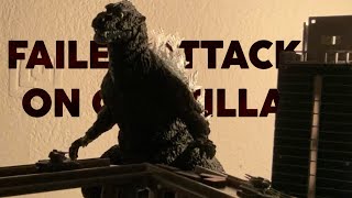 The Failed Attack On Godzilla | Stop Motion Animated Short Film. | Sh Monsterarts
