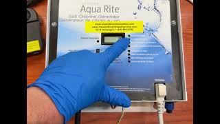 this video shows how to reset the salt level and check if cell is ok on Hayward salt system￼