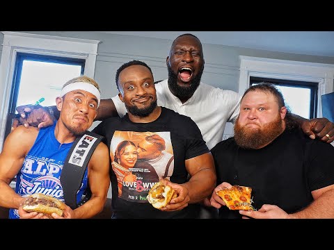 Omos vs. Otis in GIGANTIC Philly cheesesteak eating contest