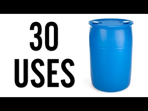 30 Amazing Uses of Plastic 55 Gallon Drums
