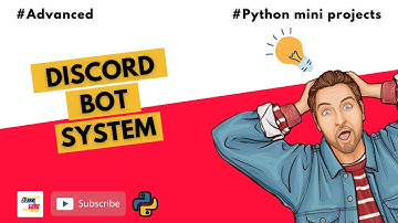 #5 Discord Bot | Advanced Python Projects | For Beginners | Jr. Eternal