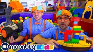 Blippi Visits An Indoor Playground Moonbug Kids Tv Shows - Full Episodes Cartoons For Kids