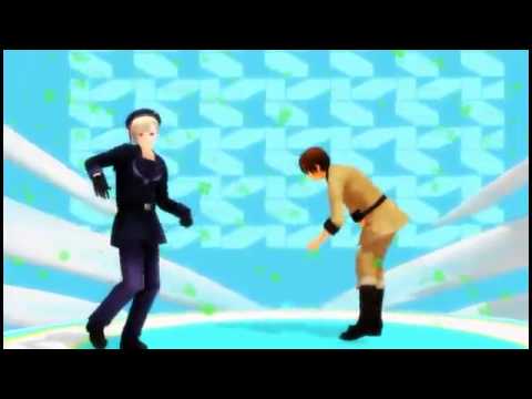 【APヘタリアMMD】迷子二人でエンゼル・フィッシュ