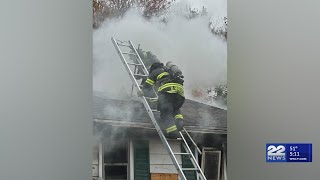 Crews put out fire on Redfern Drive in Springfield