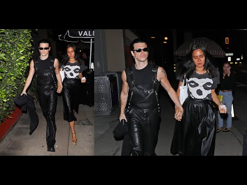 Jesse Jo Stark And Musician Yungblud Step Out For A Romantic Dinner Date For Two in Santa Monica!