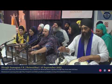 Bibi Indermohan Kaur Slough Rainsabhai September 2023 | Shabad Gurbani Keertan