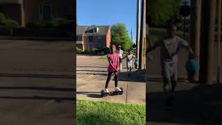 Dancing on the Hover board to Rolex