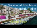 Four seasons at the bosphorus  grand majestic fashion hotel on the edge europe  istanbul  turkey