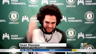 A's Pitcher Sean Manaea Feels Potential For Starting Rotation Is Out Of This World