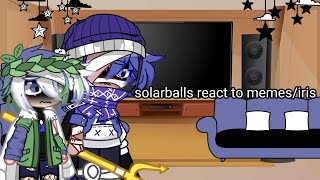 Planets react to iris+memes ||solarballs|| Gacha|| reaction video