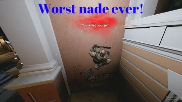 Worst grenade throw(Rainbow six-PC)