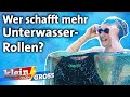 Schafft Anna-Sophie (13) mehr Unterwasser-Rollen als Freiwasser-Weltmeister? | Klein gegen Groß