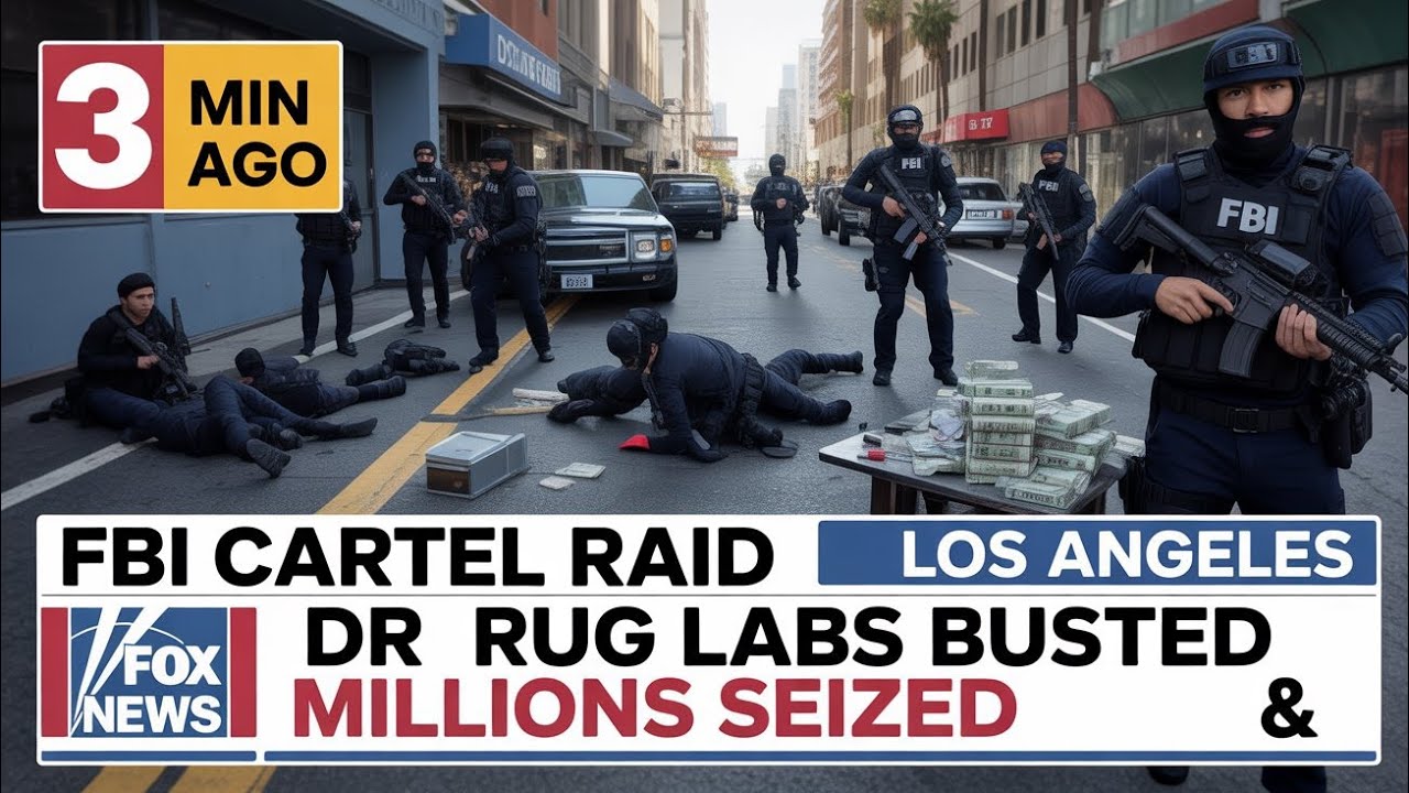 FBI Cartel Raid in Los Angeles | Drug Labs Busted & Millions Seized