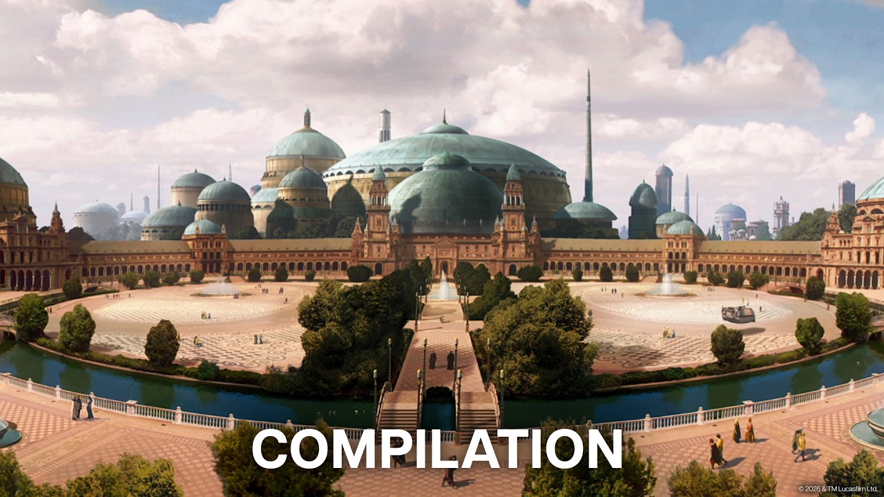 The Planets of Star Wars | Official Compilation