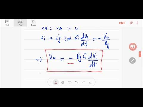 Video OpAmp #08: Mạch vi phân - youtube
