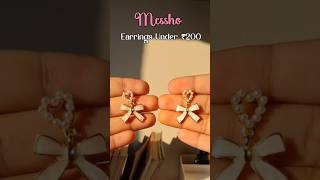 cute earrings under ₹200 comment for link 🫶🏻💕 #meesho